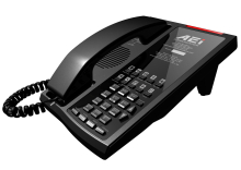 Analogový telefon s DECT základnou AEI AMT-9110-SM 