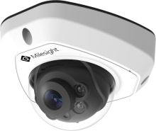 Milesight MS-C2973-PB venkovní IR mini dome IP kamera, 2MP, H.265, VCA